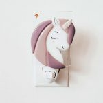 Simone the purple unicorn night light