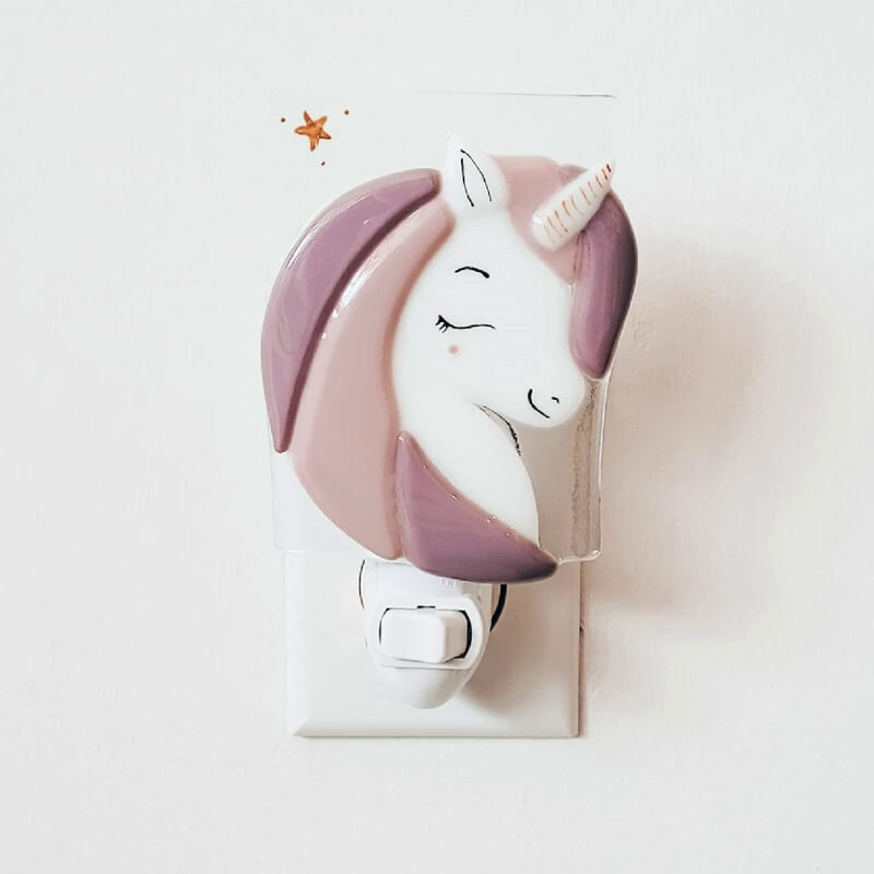 Adorable veilleuse licorne pour enfants