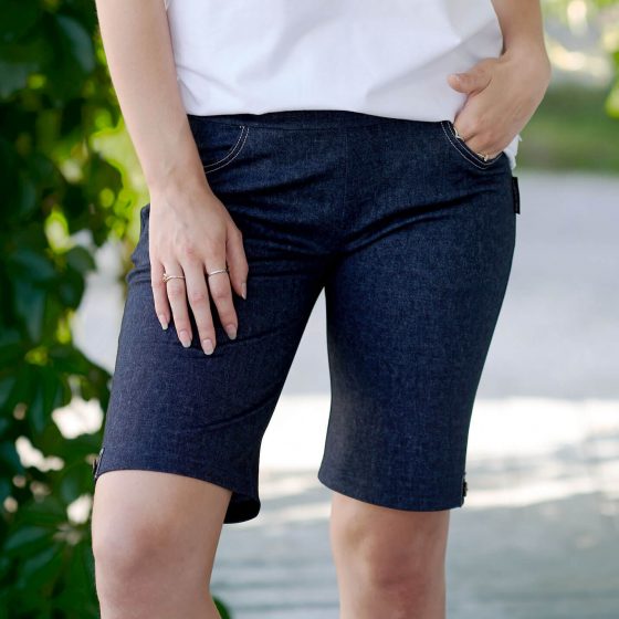 Denim blue ''huard'' short