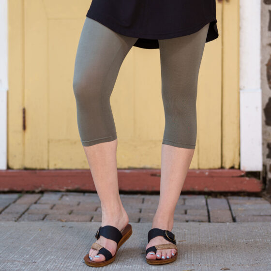 Legging 3/4 Kaki