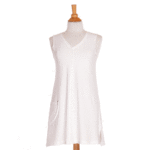 White ''pélican'' tunic