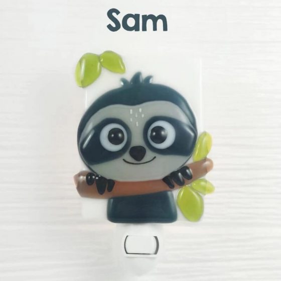 Sam the sloth night light