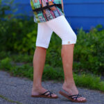 Legging corsaire Blanc