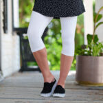 Legging 3/4 blanc