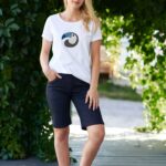 Tunique-t-shirt chouette Blanc