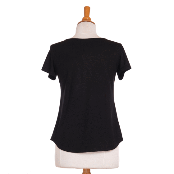 Black ''sizerin'' T-shirt