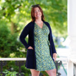 Navy ''Pétunia'' vest