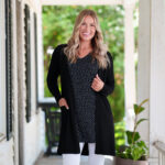 Black ''Pétunia'' vest