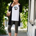 Tunique-t-shirt chouette Blanc