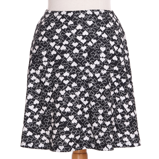 Hearts ''fauvette'' skirt