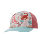 Casquette pour enfant Dinos rose