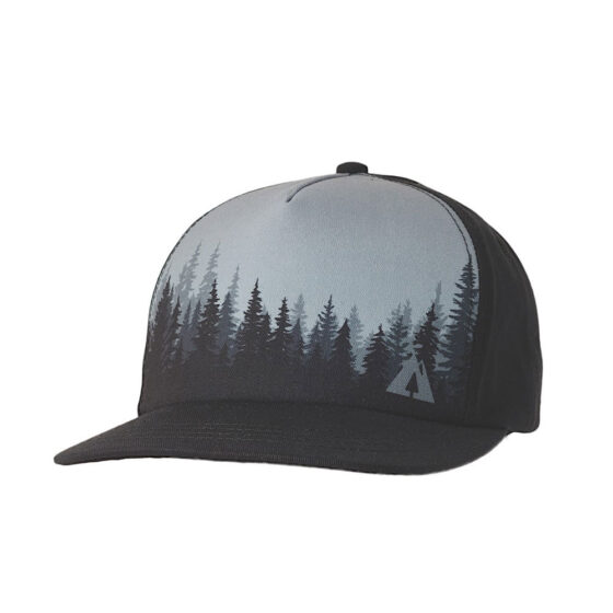 Casquette forêt boréale Noir