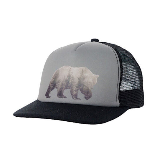 Casquette grizzly Noir