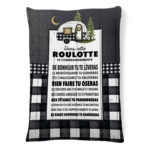 Coussin Dans cette roulotte