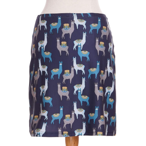 Alpacas ''inséparable'' short-skirt