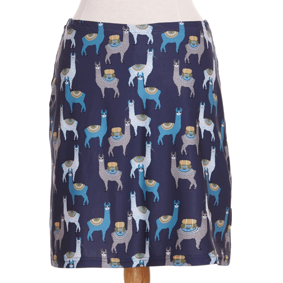 Alpacas ''inséparable'' short-skirt