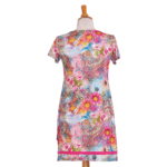 Abundance of colors ''tourterelle'' dress