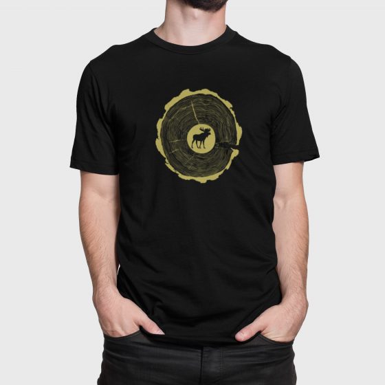 T-shirt orignal rondin Noir