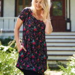 Humming-birds ''alouette'' tunic