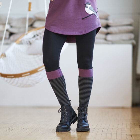 Lavender ''onyx'' legging