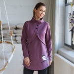 Lavender ''rubis'' tunic