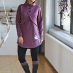 Lavender ''rubis'' tunic