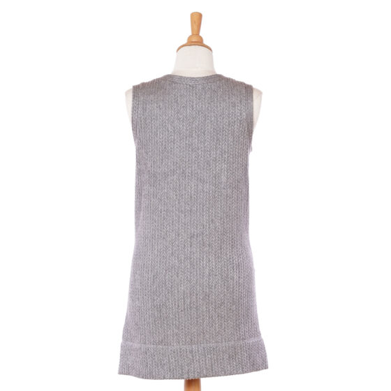 Grey ''quartz'' tank top-tunic