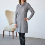 Grey ''cristal'' dress