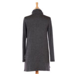 Charcoal ''saphir'' tunic