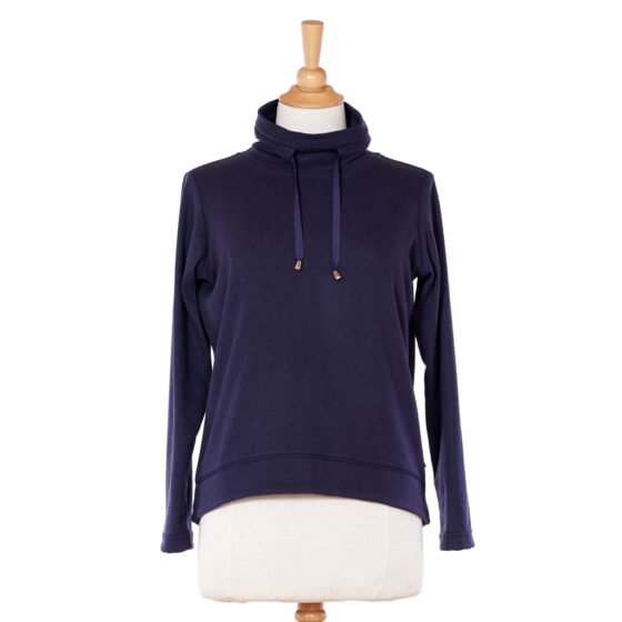 Navy ''angélite'' sweater