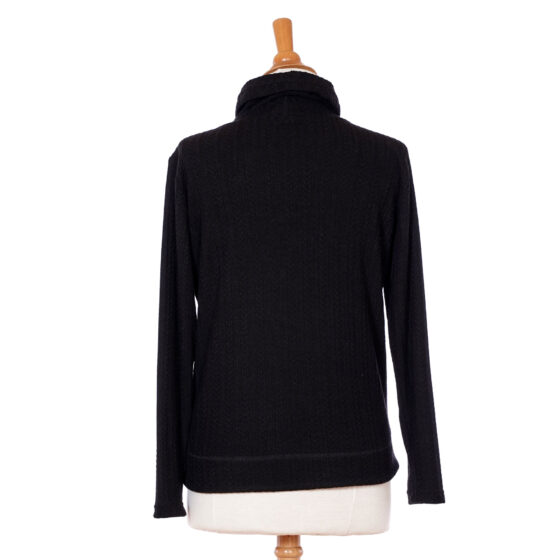 Black ''angélite'' sweater