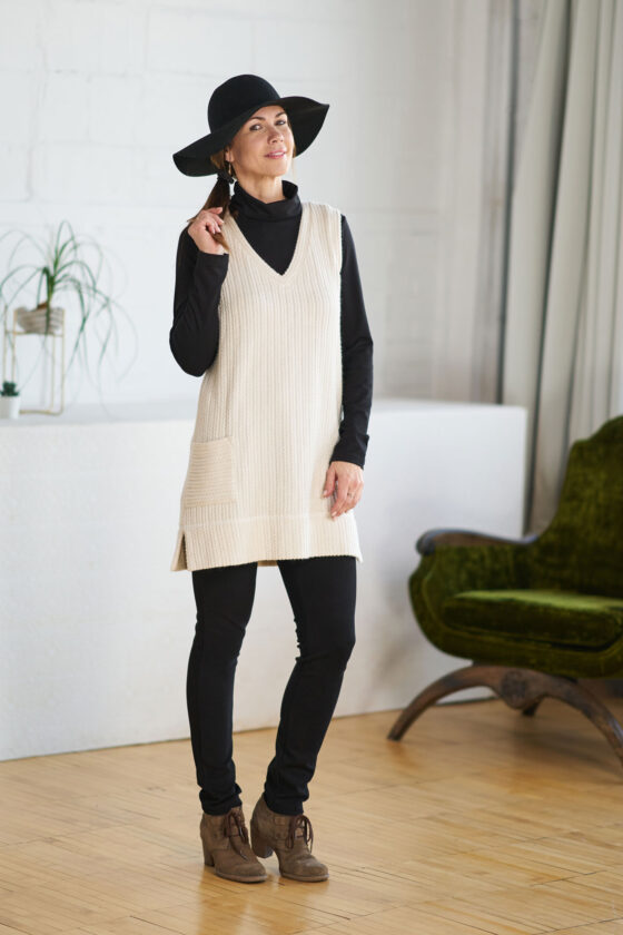 Oat ''quartz'' tank top-tunic