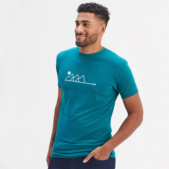 T-shirt chaîne Vert