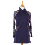 Navy ''célestine'' tunic