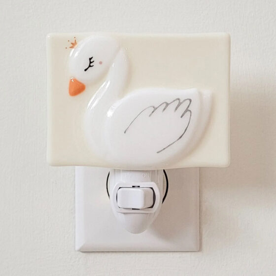 Sophia the swan night light