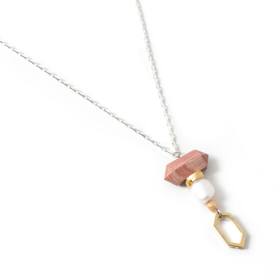 Collier Bermudes Bois de rose