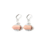 Boucles d'oreilles Honolulu Bois de rose