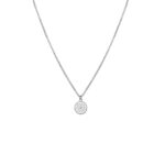 Collier mandala Argent