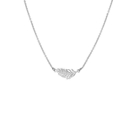 Collier plume Acier chirurgical