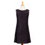 Robe Emma Patchwork noir