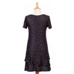 Robe Gloria Marguerites noir