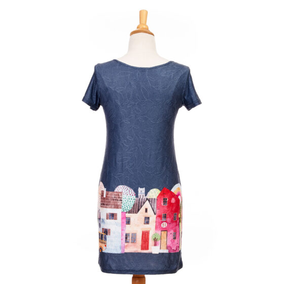 Colored village ''Joséphine'' dress