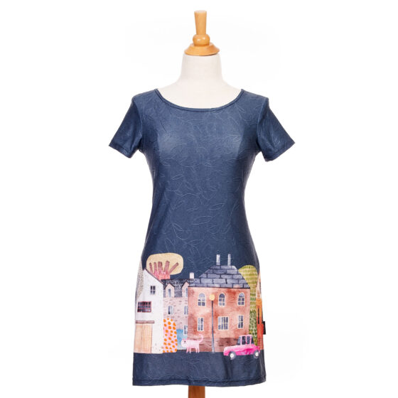 Colored village ''Joséphine'' dress