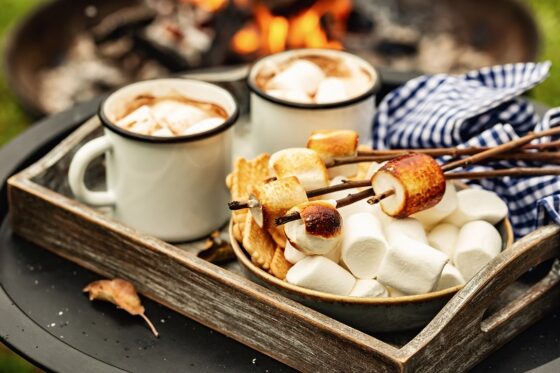 Sachet de chocolat chaud S'mores