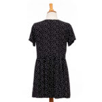 Black and white dots Maria tunic