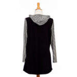 Charcoal Judith tunic-sweater