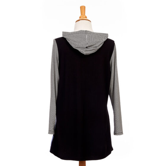 Charcoal Judith tunic-sweater