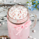 Sachet de lait frappé Licorne rose