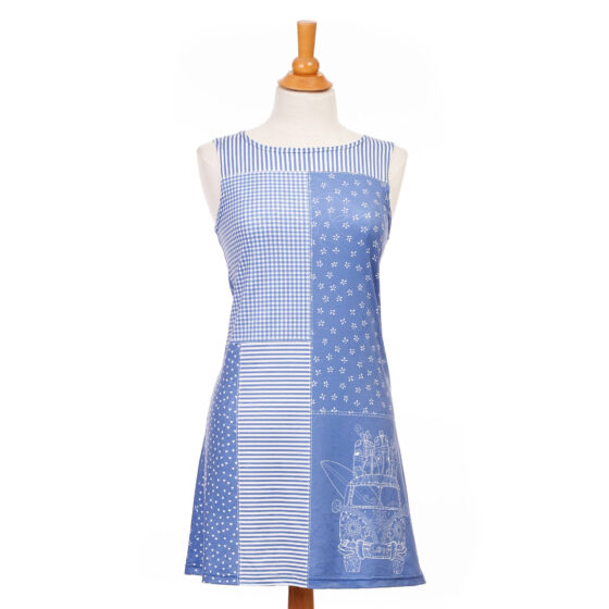 Light blue patchwork Emma dress