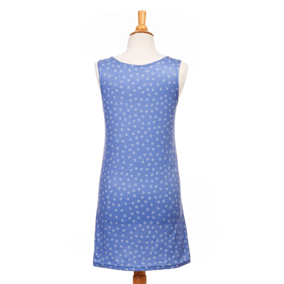 Robe Emma Patchwork azur